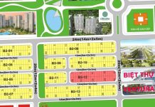 68 tr/m2 lô B212-03 DT 7x17m hợp đồng Việt Thăng Long